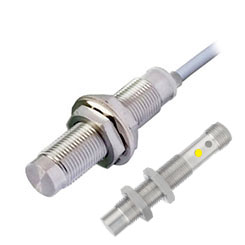 M12 stainless steel all metal non-flush inductive proximity switch