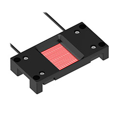 Window type optical fiber sensor